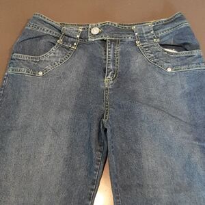 Vezucci Size 14 Open Hem Jeans
